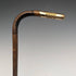 Around 1900 British antique slim lightweight cane cane L-handle 91.5cm